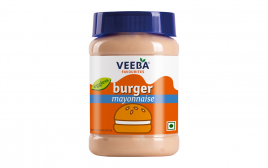 Veeba Eggless Burger Mayonnaise  Plastic Jar  250 grams